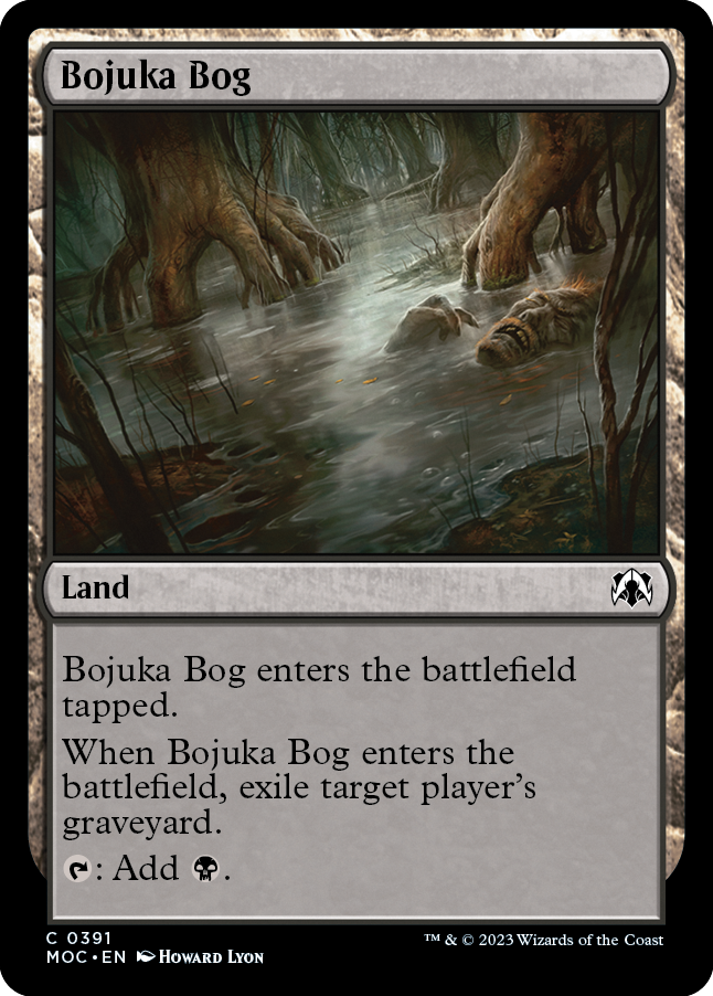 Bojuka Bog [March of the Machine Commander] | Jomio and Rueliete's Cards and Comics