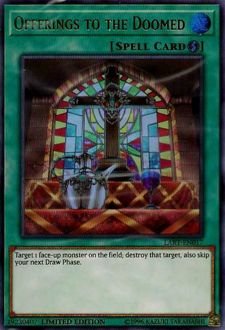 Offerings to the Doomed [LART-EN017] Ultra Rare | Jomio and Rueliete's Cards and Comics