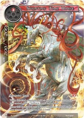 Sprinting Time Horse (RL1010-1) [Promo Cards] | Jomio and Rueliete's Cards and Comics