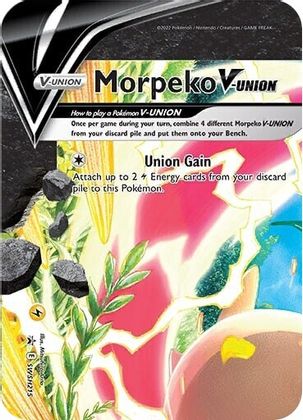 Morpeko V-UNION (SWSH215) [Sword & Shield: Black Star Promos] | Jomio and Rueliete's Cards and Comics