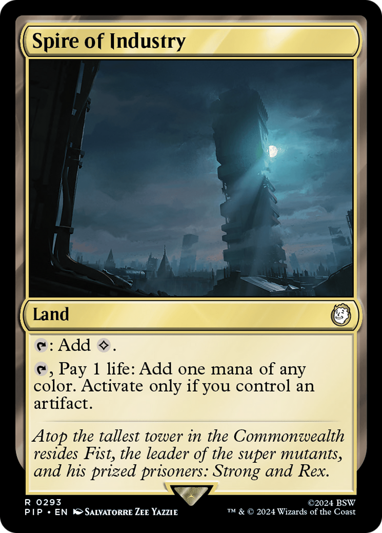 Spire of Industry [Fallout] | Jomio and Rueliete's Cards and Comics