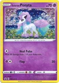 Galarian Ponyta (SWSH013) (General Mills Promo) [Sword & Shield: Black Star Promos] | Jomio and Rueliete's Cards and Comics