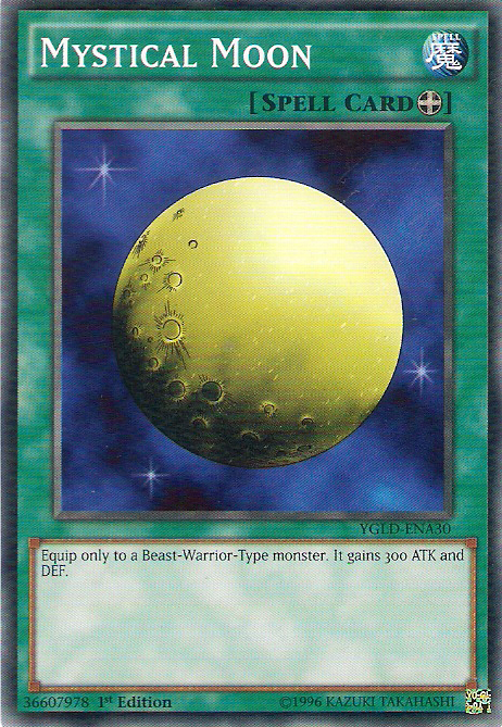 Mystical Moon [YGLD-ENA30] Common | Jomio and Rueliete's Cards and Comics