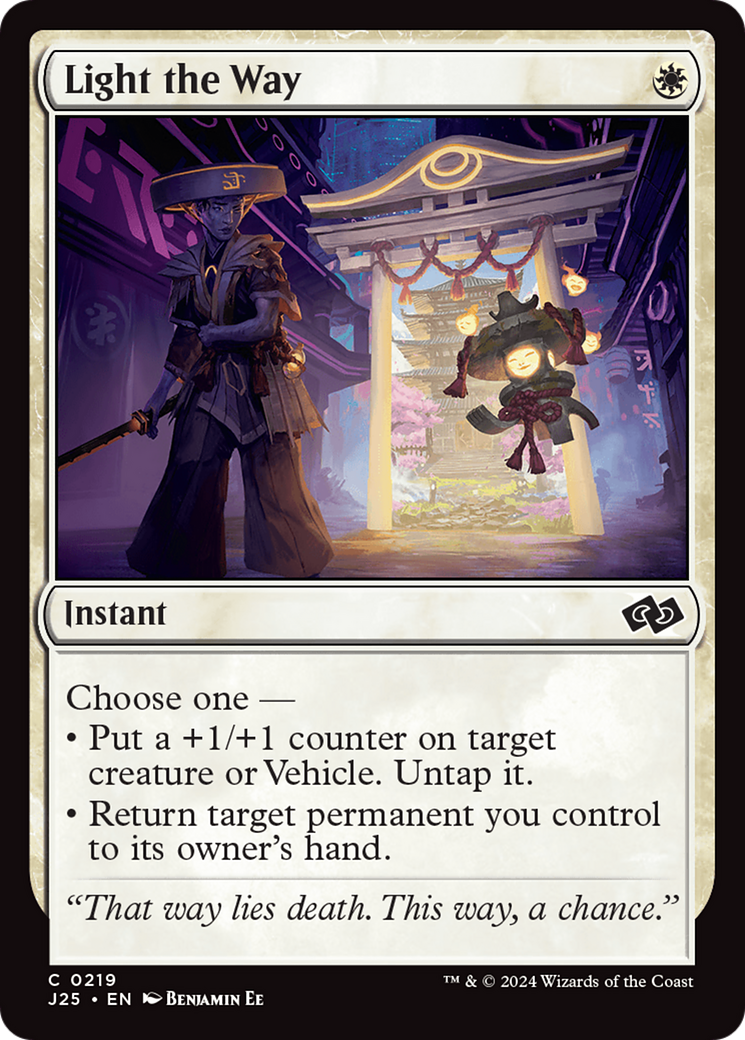 Light the Way [Foundations Jumpstart] | Jomio and Rueliete's Cards and Comics