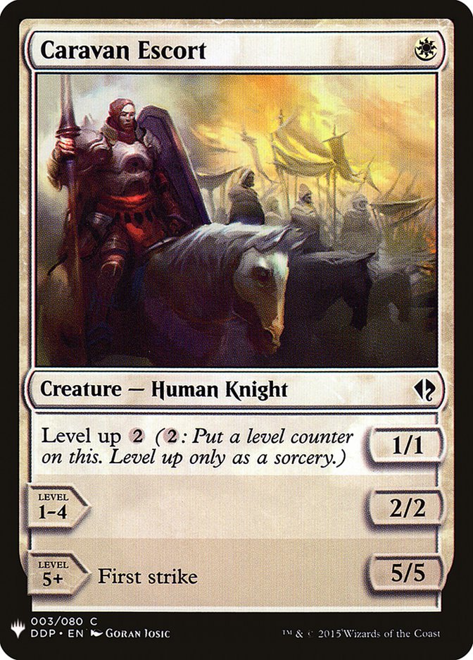 Caravan Escort [Mystery Booster] | Jomio and Rueliete's Cards and Comics