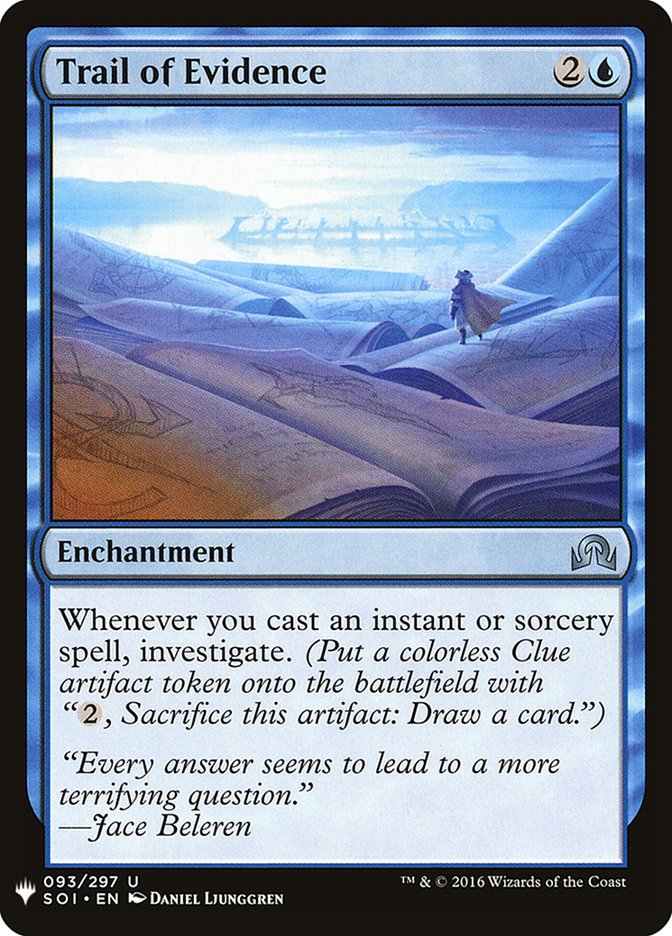 Trail of Evidence [Mystery Booster] | Jomio and Rueliete's Cards and Comics
