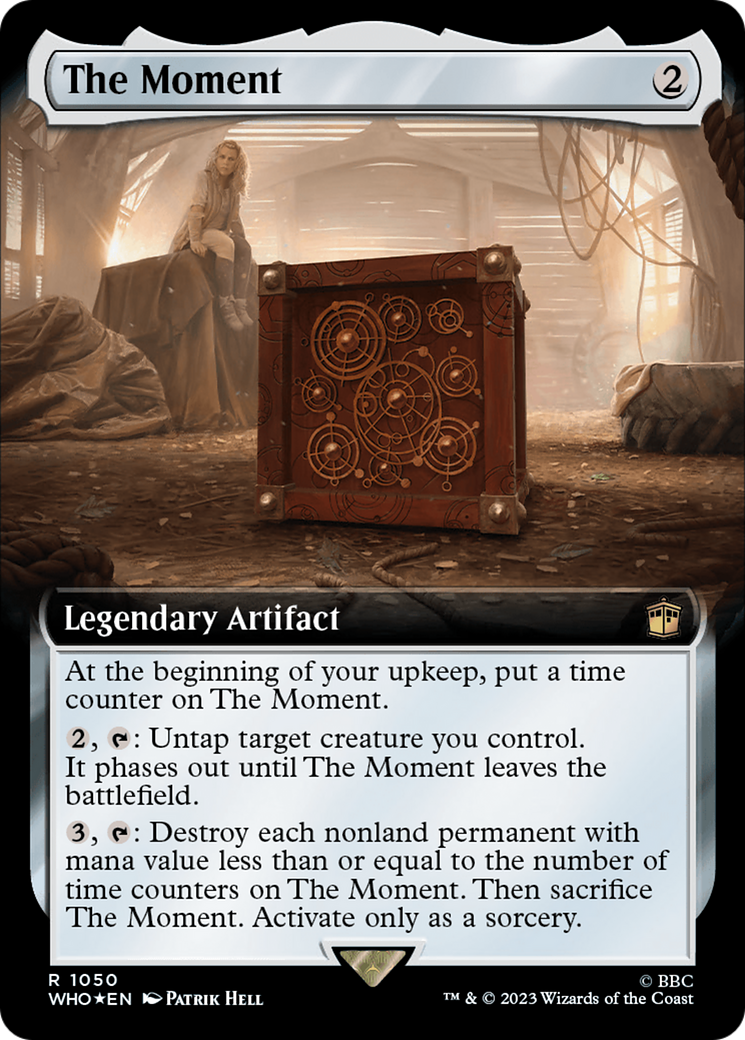 The Moment (Extended Art) (Surge Foil) [Doctor Who] | Jomio and Rueliete's Cards and Comics