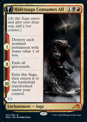 Hidetsugu Consumes All // Vessel of the All-Consuming [Kamigawa: Neon Dynasty] | Jomio and Rueliete's Cards and Comics