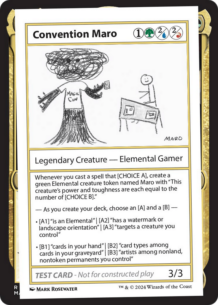 Convention Maro [Mystery Booster] | Jomio and Rueliete's Cards and Comics