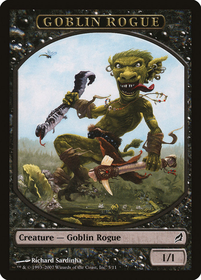 Goblin Rogue Token [Lorwyn Tokens] | Jomio and Rueliete's Cards and Comics