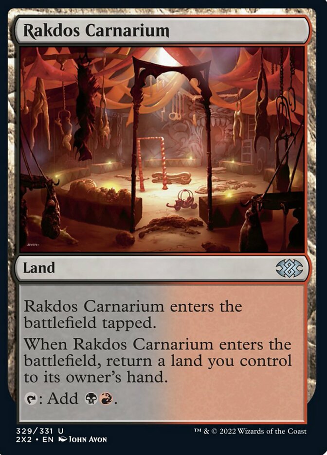 Rakdos Carnarium [Double Masters 2022] | Jomio and Rueliete's Cards and Comics