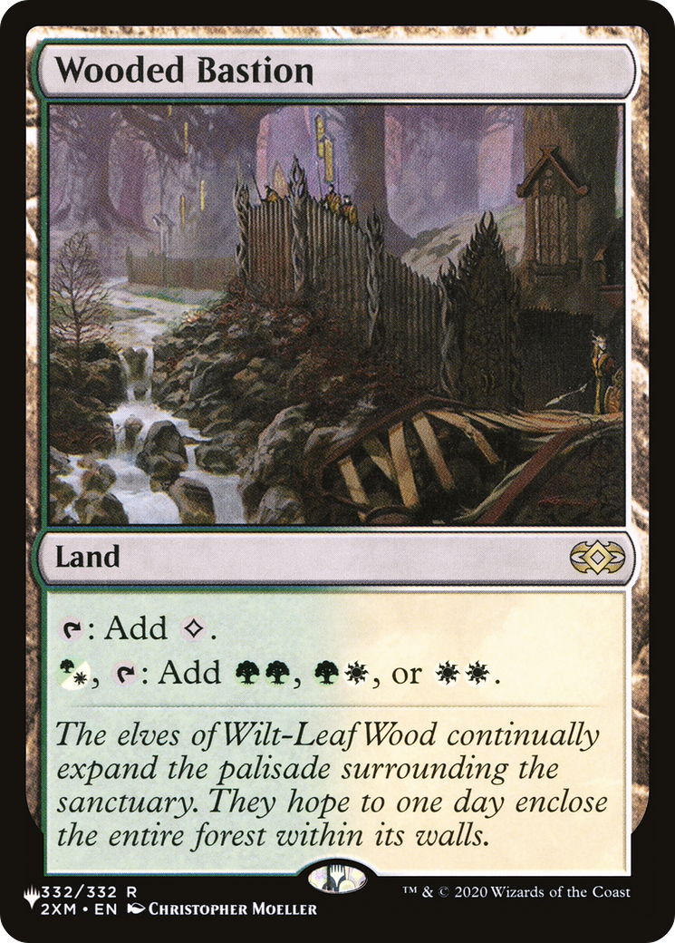 Wooded Bastion [The List] | Jomio and Rueliete's Cards and Comics