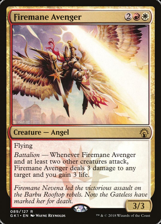 Firemane Avenger [Guilds of Ravnica Guild Kit] | Jomio and Rueliete's Cards and Comics