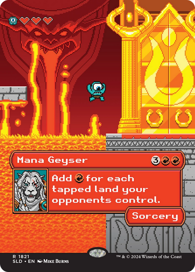 Mana Geyser [Secret Lair Drop Series] | Jomio and Rueliete's Cards and Comics