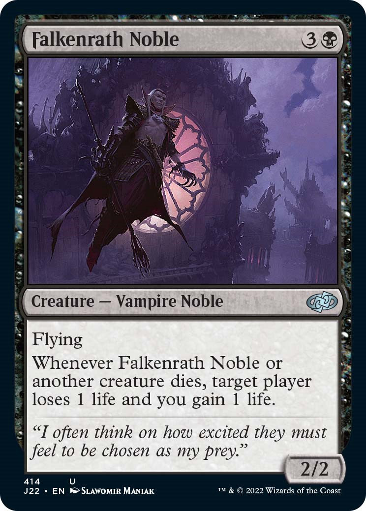 Falkenrath Noble [Jumpstart 2022] | Jomio and Rueliete's Cards and Comics