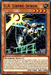 U.A. Libero Spiker [PHRA-EN018] Common | Jomio and Rueliete's Cards and Comics