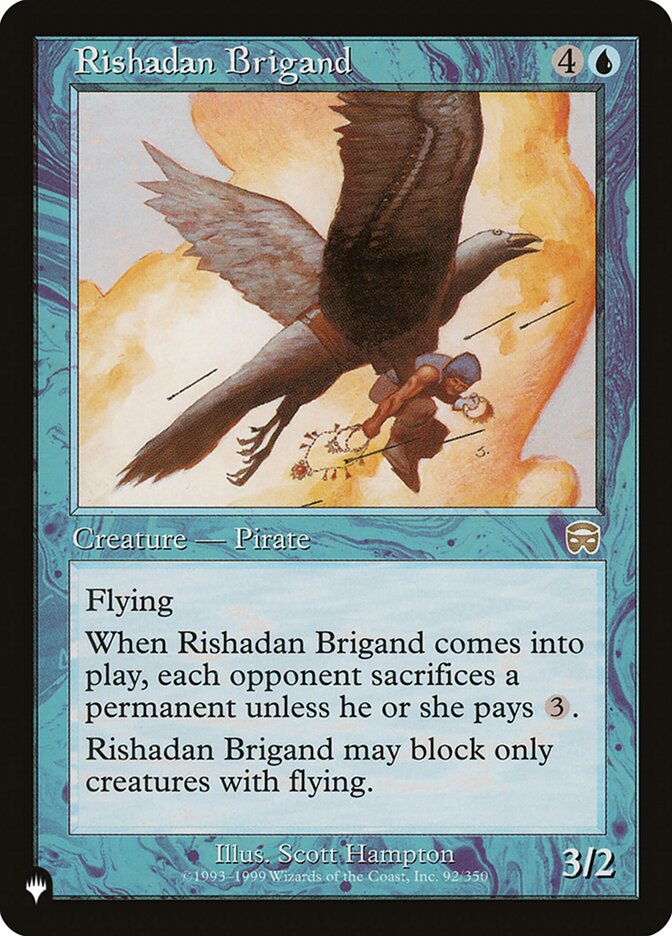 Rishadan Brigand [The List] | Jomio and Rueliete's Cards and Comics
