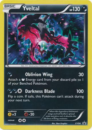 Yveltal (XY06) (Jumbo Card) [XY: Black Star Promos] | Jomio and Rueliete's Cards and Comics