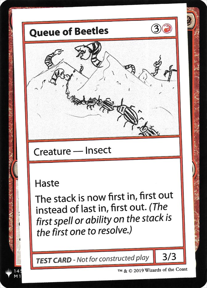Queue of Beetles [Mystery Booster Playtest Cards] | Jomio and Rueliete's Cards and Comics