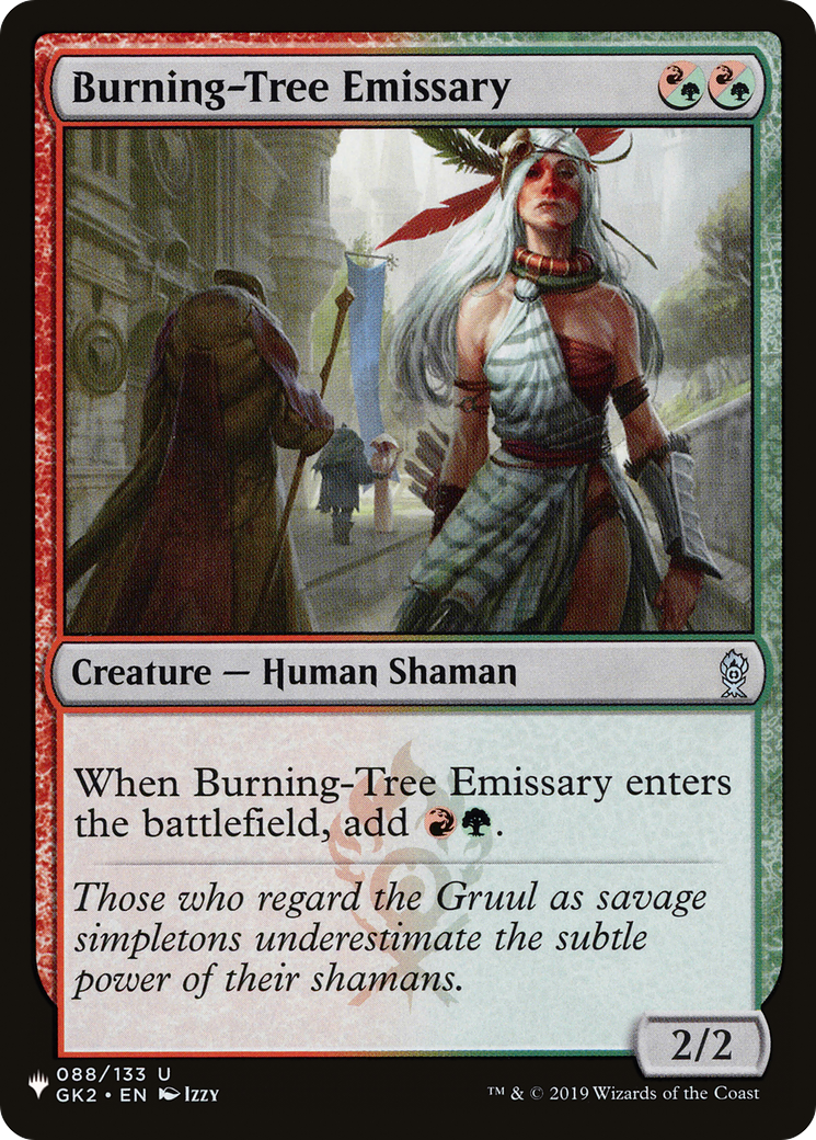 Burning-Tree Emissary [The List] | Jomio and Rueliete's Cards and Comics