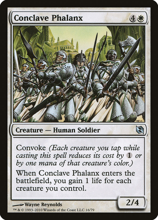 Conclave Phalanx [Duel Decks: Elspeth vs. Tezzeret] | Jomio and Rueliete's Cards and Comics