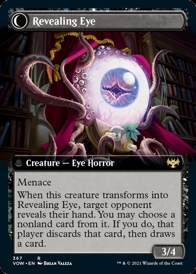 Concealing Curtains // Revealing Eye (Extended Art) [Innistrad: Crimson Vow] | Jomio and Rueliete's Cards and Comics