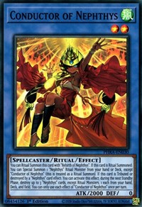 Conductor of Nephthys [PHRA-EN030] Super Rare | Jomio and Rueliete's Cards and Comics