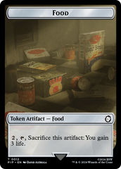 Soldier (010) // Food (012) Double-Sided Token [Fallout Tokens] | Jomio and Rueliete's Cards and Comics