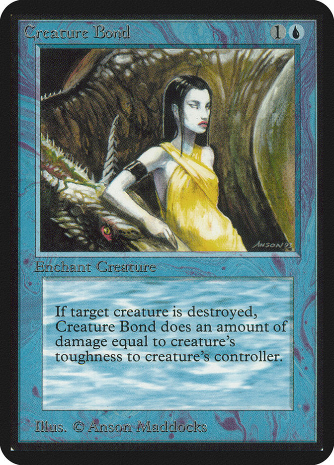 Creature Bond [Alpha Edition] | Jomio and Rueliete's Cards and Comics