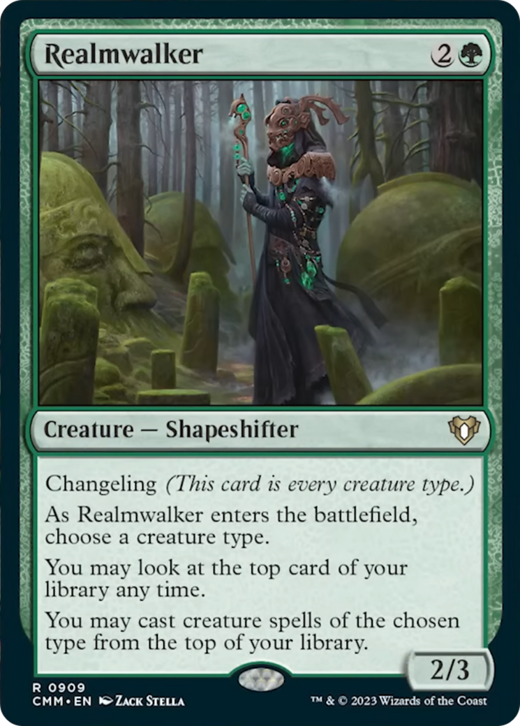 Realmwalker [Commander Masters] | Jomio and Rueliete's Cards and Comics
