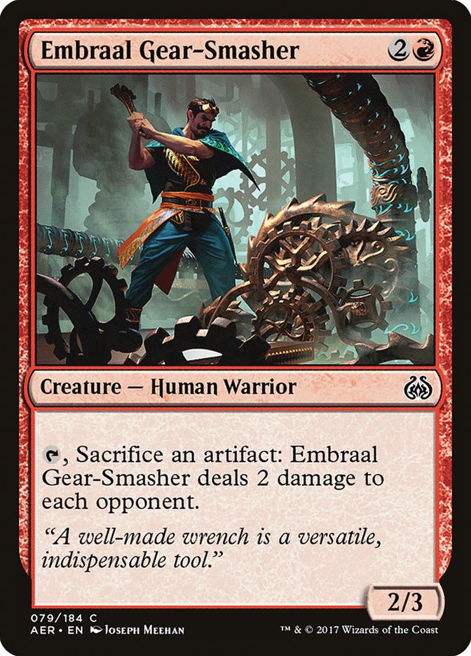 Embraal Gear-Smasher [Aether Revolt] | Jomio and Rueliete's Cards and Comics
