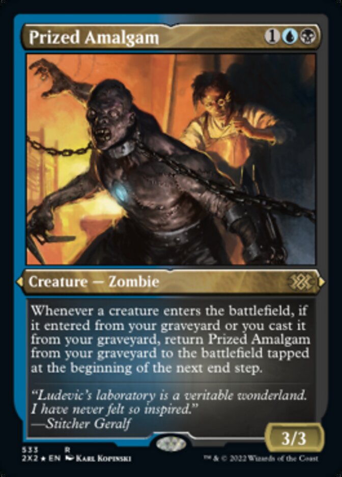 Prized Amalgam (Foil Etched) [Double Masters 2022] | Jomio and Rueliete's Cards and Comics
