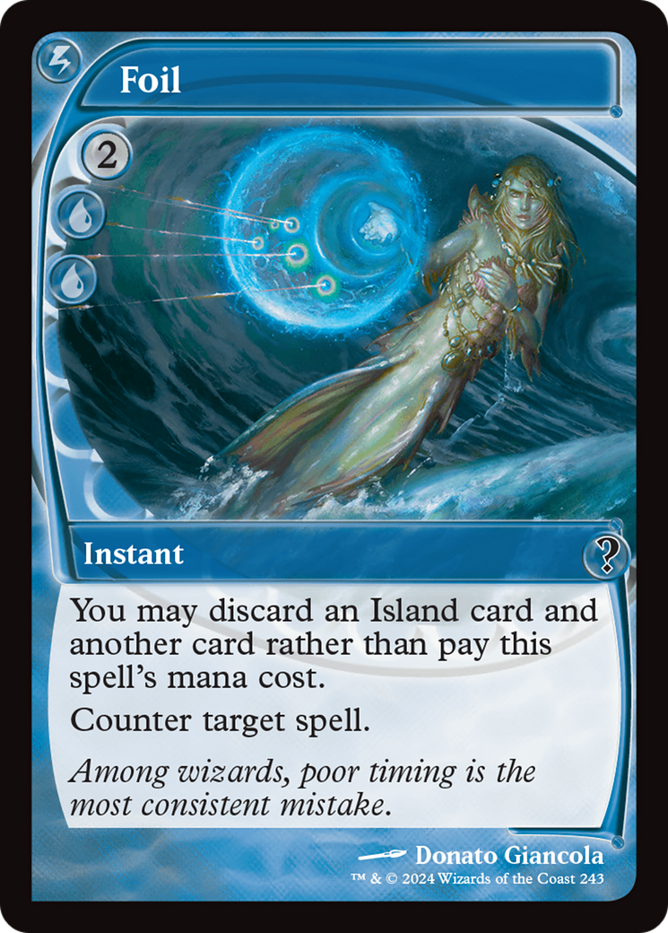 Foil (Future Sight) [Mystery Booster 2] | Jomio and Rueliete's Cards and Comics