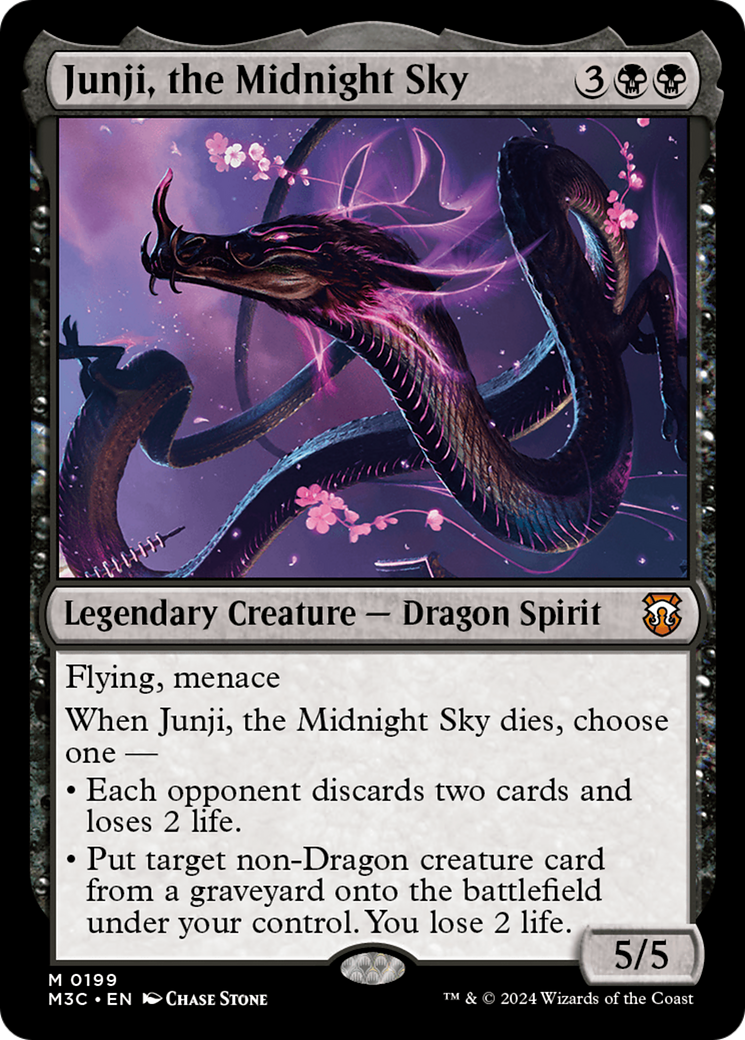 Junji, the Midnight Sky [Modern Horizons 3 Commander] | Jomio and Rueliete's Cards and Comics