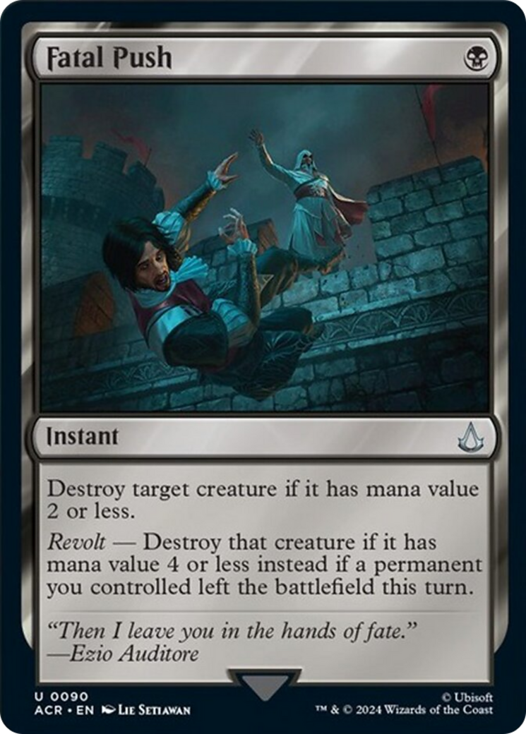 Fatal Push [Assassin's Creed] | Jomio and Rueliete's Cards and Comics