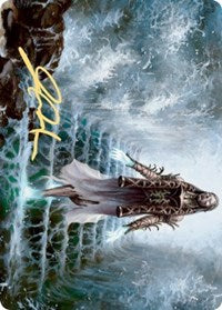 Karfell Harbinger Art Card (Gold-Stamped Signature) [Kaldheim Art Series] | Jomio and Rueliete's Cards and Comics