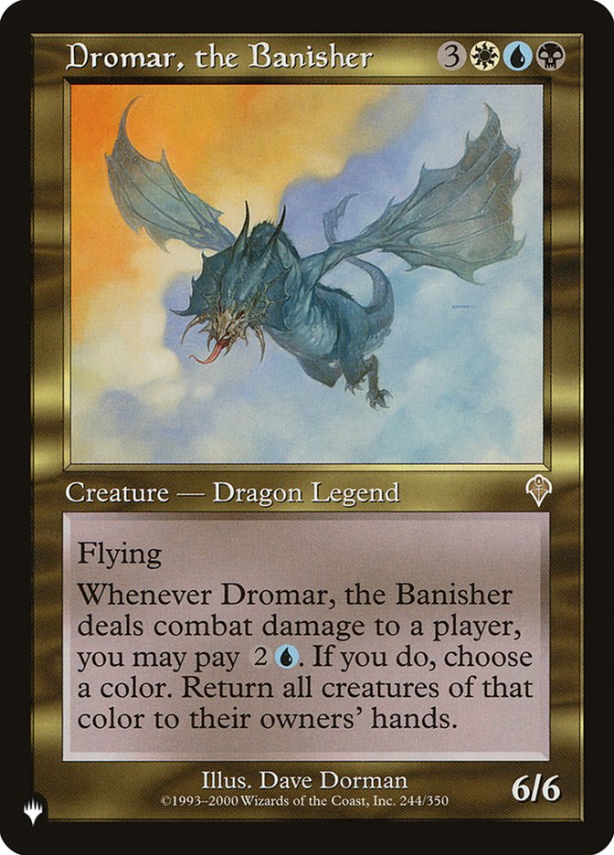Dromar, the Banisher [The List] | Jomio and Rueliete's Cards and Comics