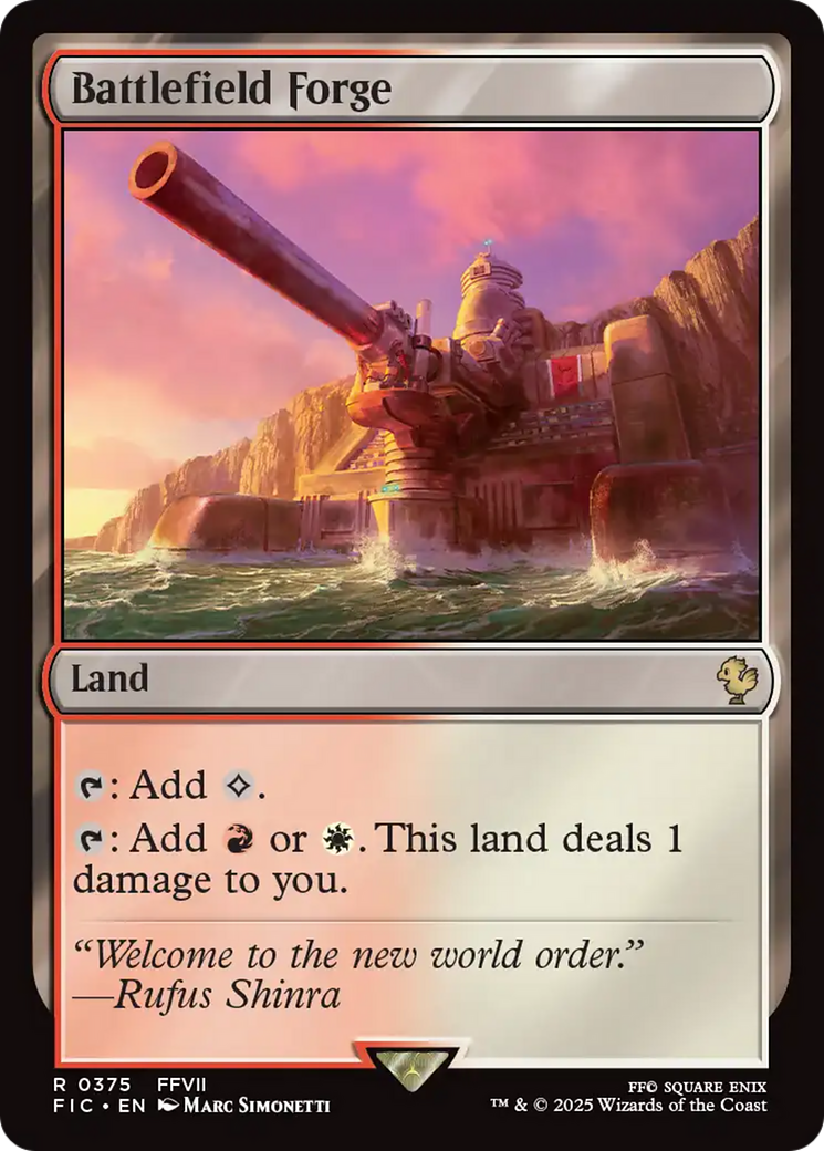 Battlefield Forge [FINAL FANTASY Commander] | Jomio and Rueliete's Cards and Comics