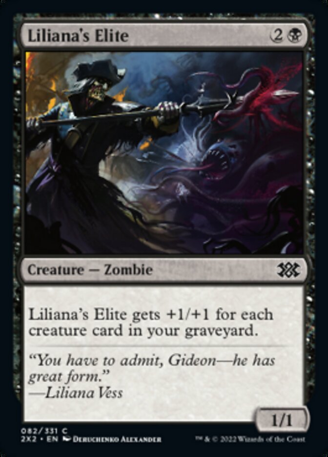 Liliana's Elite [Double Masters 2022] | Jomio and Rueliete's Cards and Comics