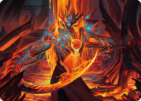 Free From Flesh Art Card [Phyrexia: All Will Be One Art Series] | Jomio and Rueliete's Cards and Comics