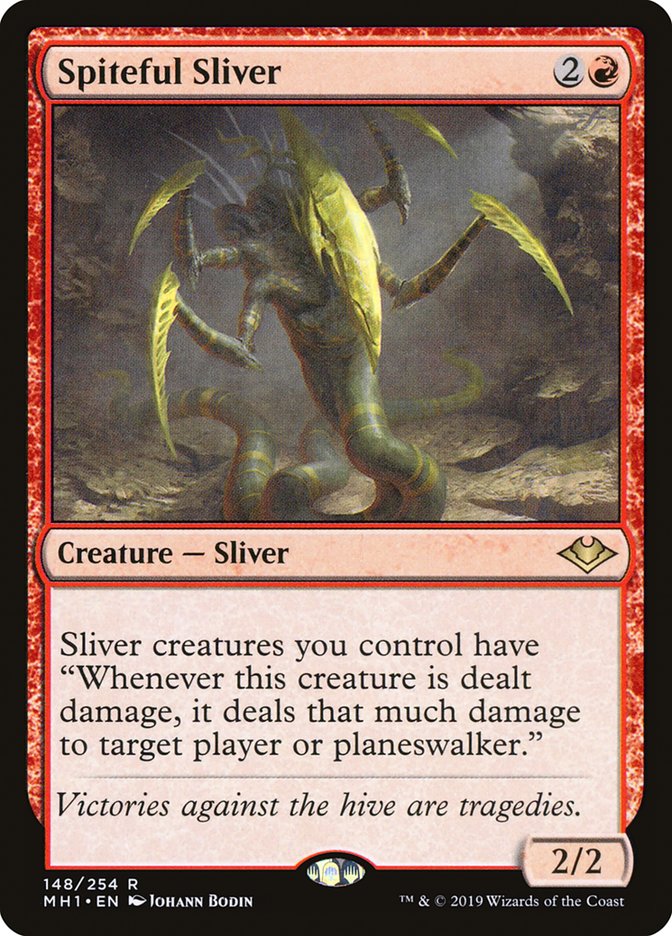 Spiteful Sliver [Modern Horizons] | Jomio and Rueliete's Cards and Comics