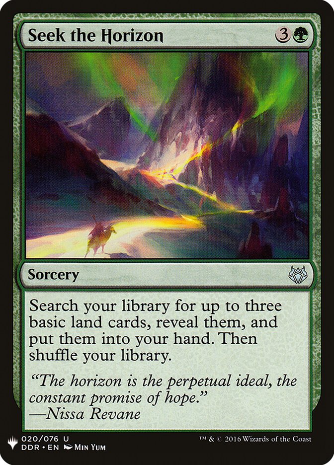 Seek the Horizon [Mystery Booster] | Jomio and Rueliete's Cards and Comics