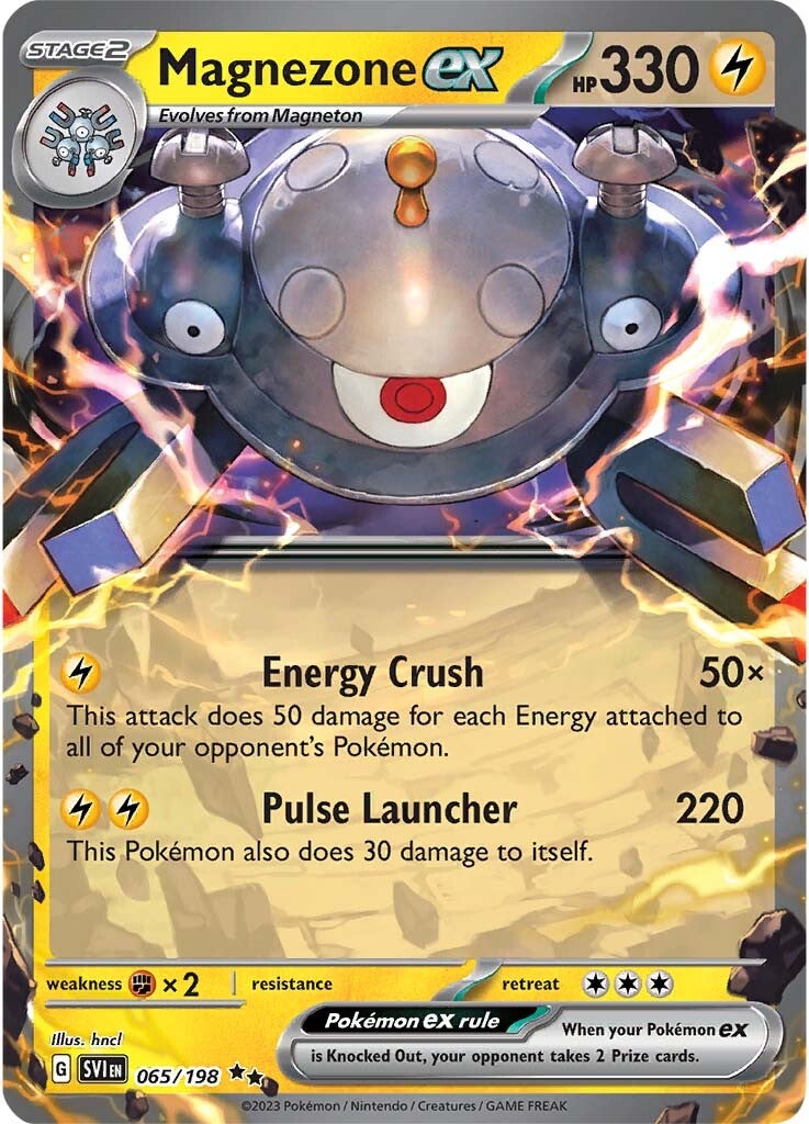 Magnezone ex (065/198) [Scarlet & Violet: Base Set] | Jomio and Rueliete's Cards and Comics