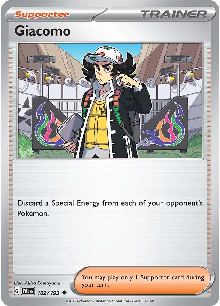 Giacomo (182/193) [Scarlet & Violet: Paldea Evolved] | Jomio and Rueliete's Cards and Comics