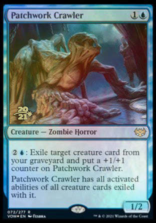 Patchwork Crawler [Innistrad: Crimson Vow Prerelease Promos] | Jomio and Rueliete's Cards and Comics
