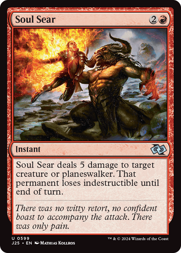 Soul Sear [Foundations Jumpstart] | Jomio and Rueliete's Cards and Comics