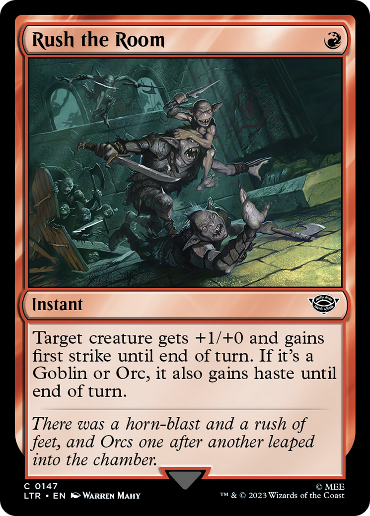 Rush the Room [The Lord of the Rings: Tales of Middle-Earth] | Jomio and Rueliete's Cards and Comics