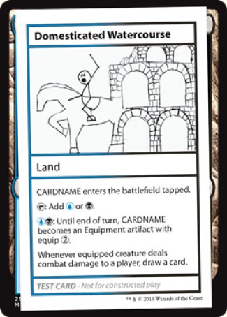 Domesticated Watercourse (2021 Edition) [Mystery Booster Playtest Cards] | Jomio and Rueliete's Cards and Comics