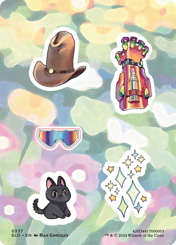 Sticker Sheet (0337) [Secret Lair Drop Series] | Jomio and Rueliete's Cards and Comics