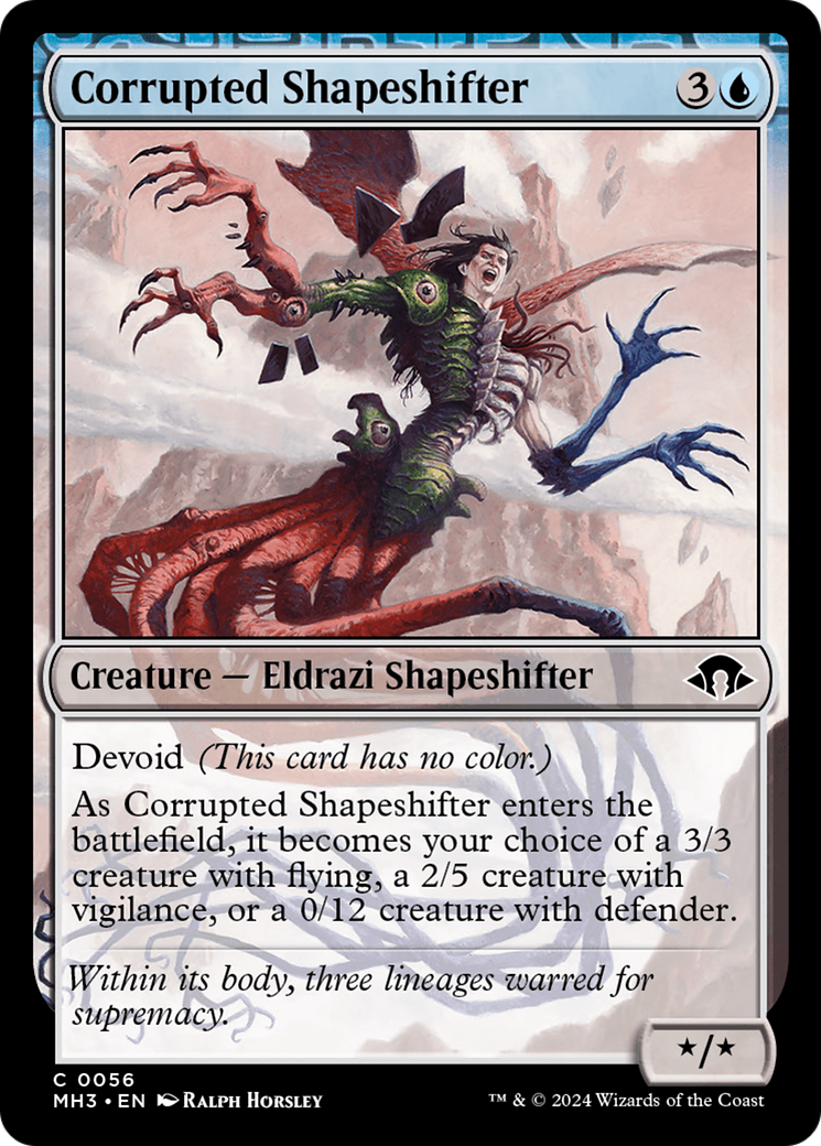 Corrupted Shapeshifter [Modern Horizons 3] | Jomio and Rueliete's Cards and Comics